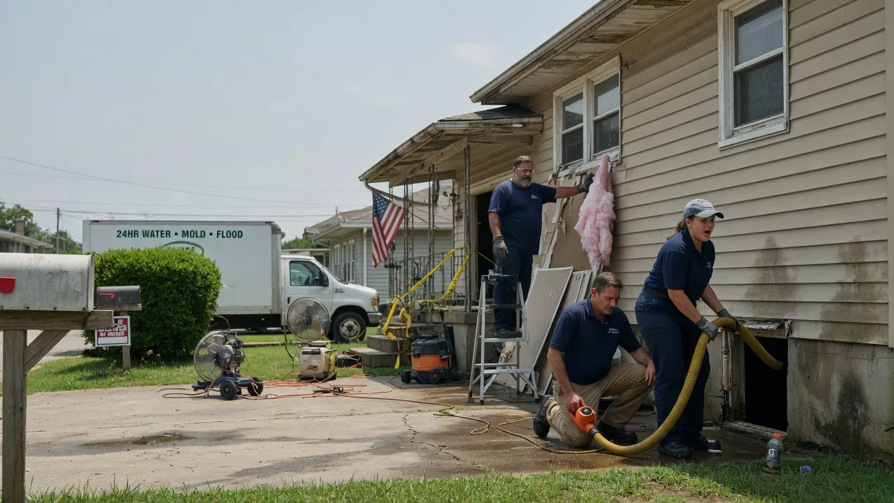 Water Damage Repair in Simmesport, LA near me